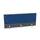opzetpaneel bureau aanbouw achter MS-donkergrijs BN6016-blauw 1400mm
