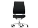 Siège De Bureau Pivotant Assise Noire Dossier Noir Hxlxp 1010-1130X49