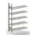 Inhaakstelling Aanbouwveld 1850x1256x336mm 5Legborden 80kg Ral7035