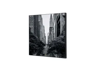Wanddecoratie Textiel 40x40cm New York Manhattan - 1