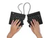 Ergonomisch toetsenbord R-Go Split Break v2 met pauzesoftware, gesplit