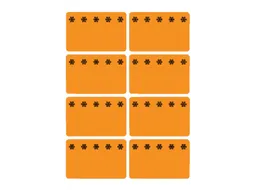 Etiket Herma 3774 26x40mm Diepvries Oranje 48 stuks