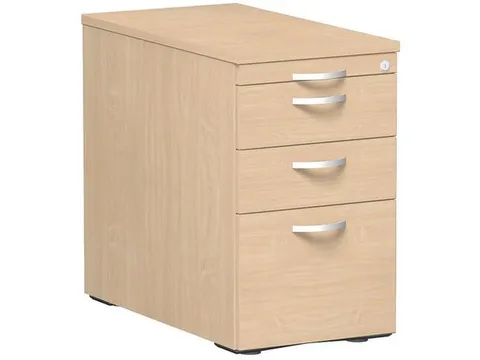 Ladenblok 720x430x800mm Pennenlade 2 Laden 1 Hangmappenframe Beuken