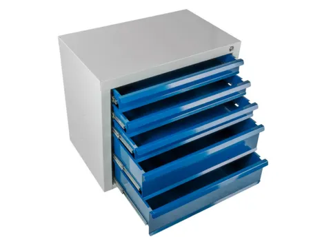 ladekast,HxBxD 600x700x435mm,5lade(n),volledig uittrekbaar