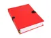 Map uitrekbare rug N'clip-Rood