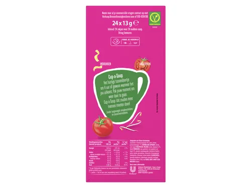 Cup a Soup Knorr Chinese tomaat 140ml 24 zakjes