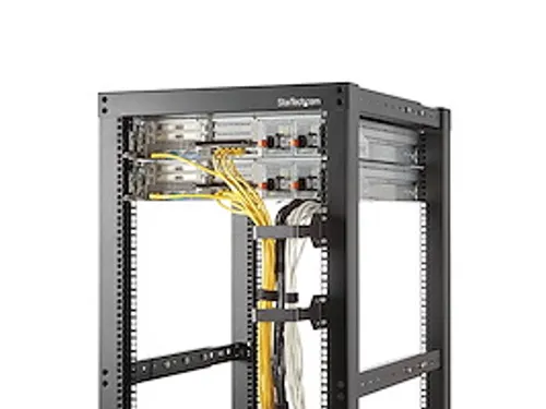 Multidirectionele verticale kabel-D-ringhaak voor serverracks 6 x 10 c