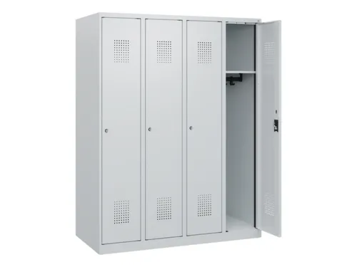schoollocker,HxBxD 1530x1200x500mm,4vak,vak B 300mm,cil.-slot