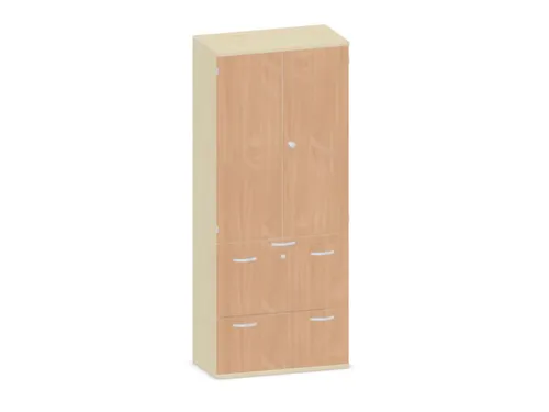 kantoorkast,HxBxD 1920x800x430mm,decor romp esdoorn,decor front beuken