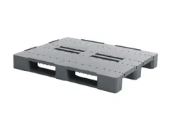 industriepallet,gerecycled kunststof,HxLxB 145x1200x1000mm