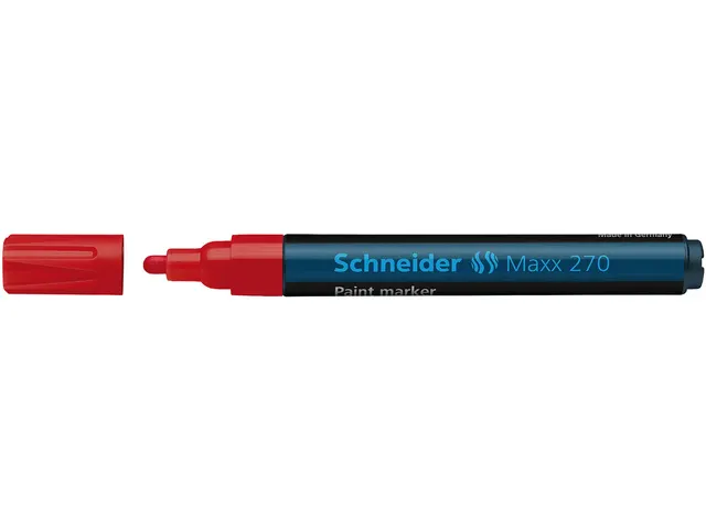 Lakmarker Schneider Maxx 270 1-3mm Rood