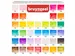 Aquarelpotlood Bruynzeel Expression blik à 36 kleuren