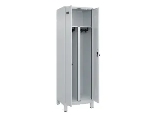 PBM-locker,HxBxD 1950x600x500mm,2vak,vak B 300mm,draaigrendel - 1