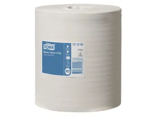 Poetsrol Tork 2-laags Wit Universal 121206 - 4
