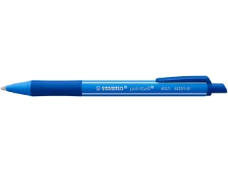 Balpen STABILO pointball colorful medium blauw - 5