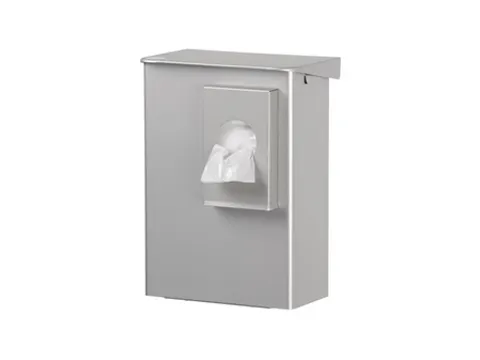 Hygiënebak 6 liter RVS + zakjeshouder, AB 6 HB 2 E - ingo-man versie
