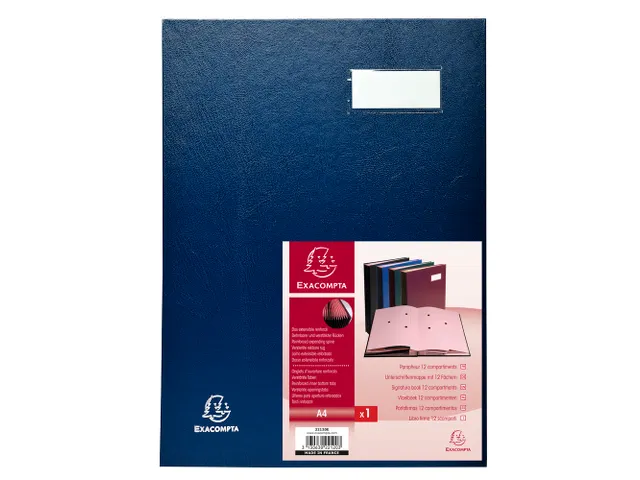 Handtekenmap DIRECTI E 12 Ind. geass.