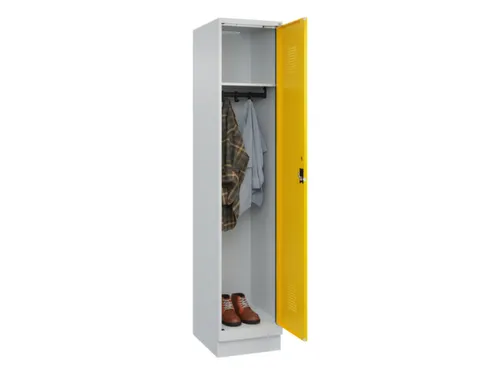 locker,HxBxD 1950x400x500mm,1vak,vak B 400mm,cil.-slot,sokkel