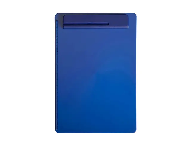 Klembord MAULgo uni PS kunststof A4 staand Blauw