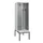 locker met bank,voor scheiding van kleding,HxBxD 2120x600x815mm,2vak