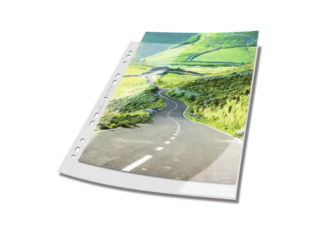 Geperforeerde hoes premium A4 rPP 40 stuks