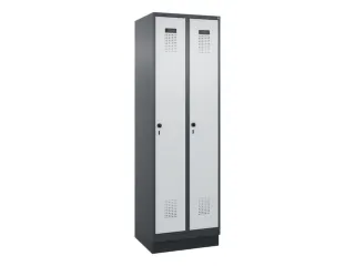 locker voor scheiding van kleding,HxBxD 1950x600x500mm,2vak - 2