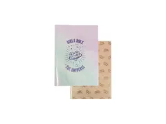 Schrift Galaxy Girl A4 lijn pak a 4 stuks assorti