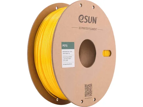 eSUN 3D printer Filament PETG 1,75mm Solide Geel 1kg
