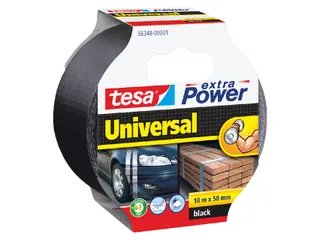 Plakband Tesa 50mmx10m extra Power zwart - 1