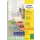 Avery Zweckform Gekleurde Afneembare Etiketten 63.5x33.9mm Groen