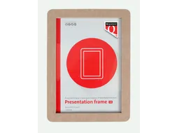 Presentatieframe Quantore A4 Vilt Zand gerecycled PET