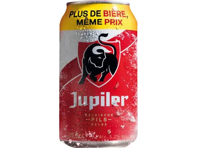 Bière Jupiler canette 0,355L paquet de 24 pièces