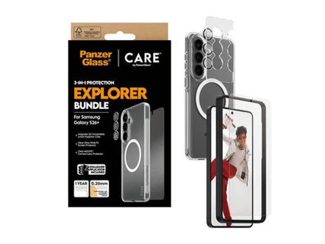 PanzerGlass CR34288, Hoes, Samsung, Galaxy S26+, 17 cm (6.7 inch), Tra