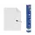 Legamaster Magic-Chart Clearboard Folie 60x80cm Transparant 25 vel