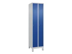 locker,HxBxD 1950x500x500mm,2vak,vak B 250mm,cil.-slot,voeten