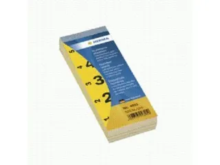 Herma Nummerblok Zelfklevend 1-500 Geel 28x56mm - 1