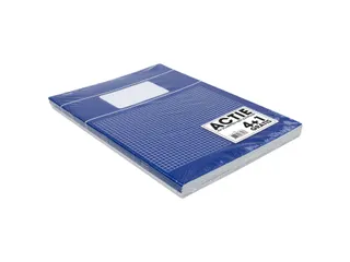 Schrift SOHO Basic A4 ruit 5x5mm 80 pagina's 60gr assorti 5 stuks - 3