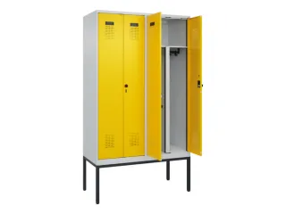 PBM-locker,HxBxD 2120x1200x500mm,4vak,vak B 300mm,draaigrendel - 1