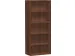 kantoorstelling,HxBxD 1920x800x430mm,4xhouten vloer,decor romp noten