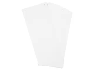 Tabstroken horiz180g perfo 105X240 wit - 2