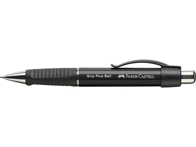 Stylo à Bille Faber Castell Grip Plus Noir
