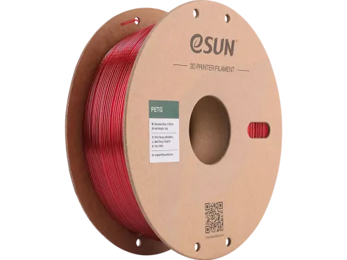 eSun PETG 3D Filament 1.75mm Magenta Transparant 1kg
