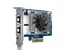 QNAP QXG-10G2T-X710, Intern, Bedraad, PCI Express, Ethernet, 1000 Mbit