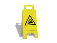 Waarschuwingsbord,Bodemtransportvoertuigen,Vloeropsteller,Kunststof