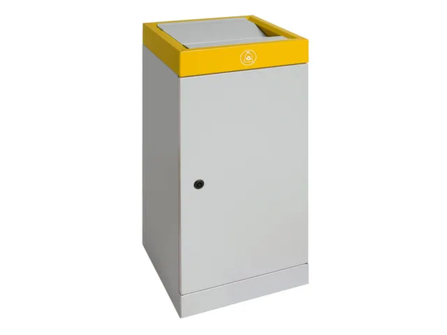 afvalbak,niet-brandbaar,70l,HxBxD 850x400x300mm,binnenbak staal