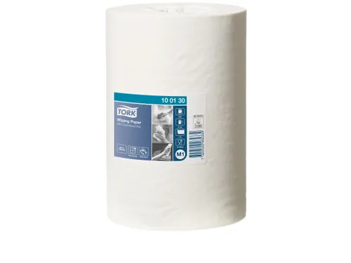 Tork 100130 Wiping Poetspapier Advanced 415 minirol 1-laags wit