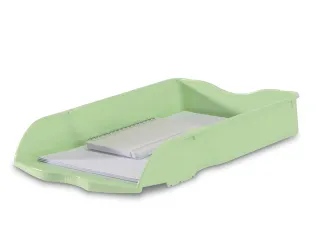 Brievenbak HAN Re-LOOP A4/C4 stapel- en nestbaar pastel groen 100% ger - 3