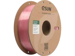 eSUN 3D printer Filament PLA-Clear 1,75mm Roze Crystal 1kg