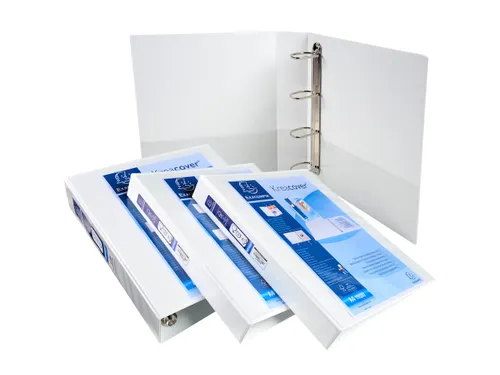 Kreacover Personaliseerbare Ringmap A4+ 15mm Wit