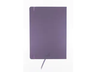 Schetsboek Kangaro A4 heather purple PU HC 80 vel 140gr roomwit met el - 6